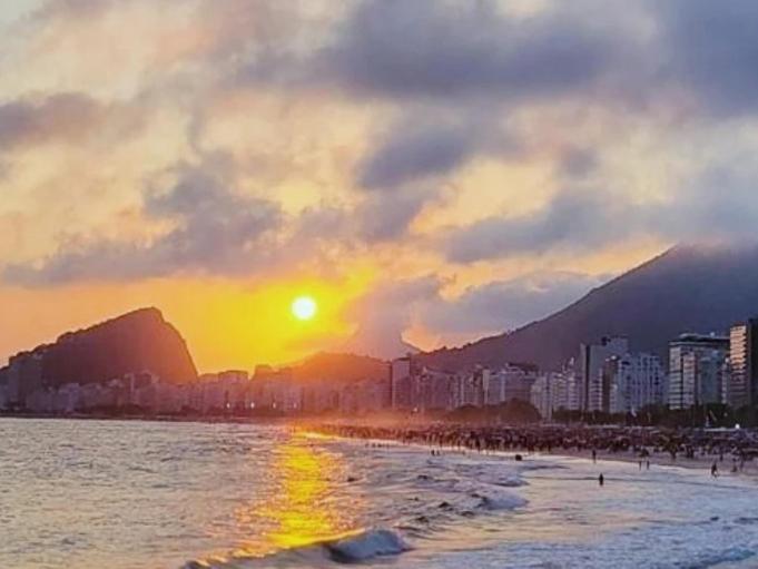 Flat Copacabana Pe Na Areia Ріо-де-Жанейро Екстер'єр фото